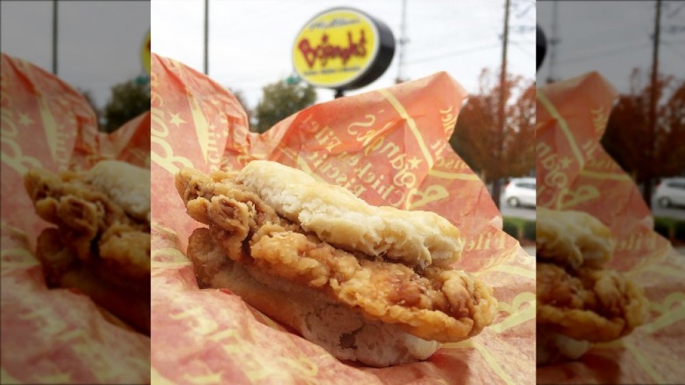 bojangles Chicken biscuit