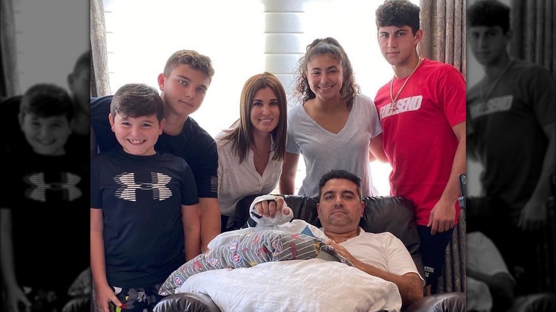 Buddy Valastro and his family