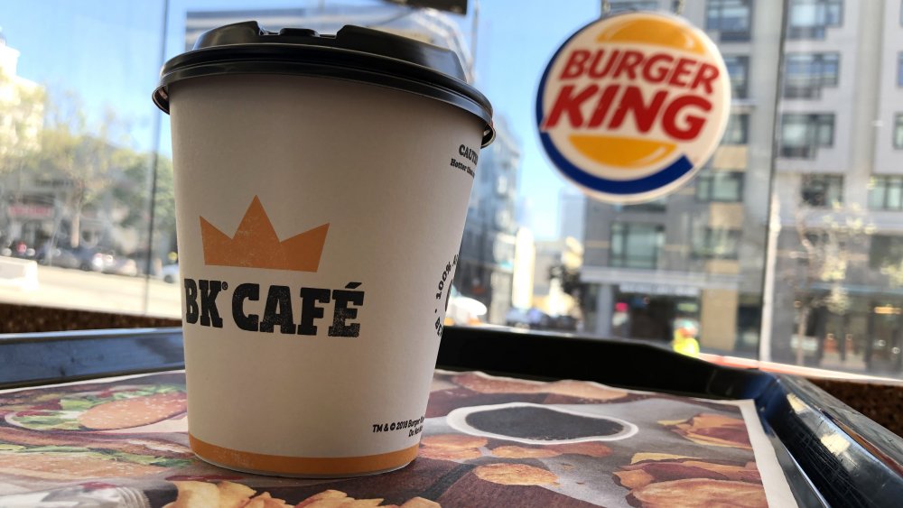 burger king coffee