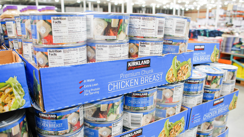 Kirkland brand canned chicken