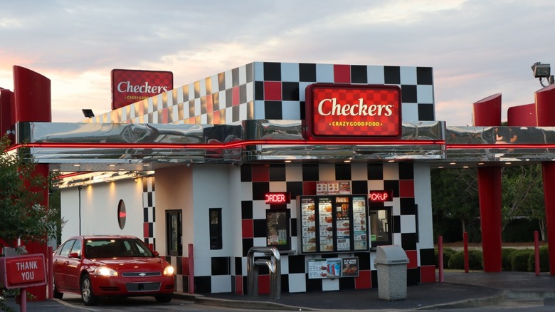 Checkers restaurant drive-thru