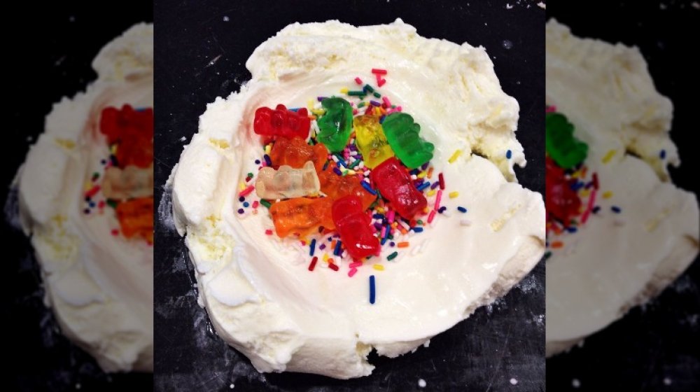Cold Stone ice cream slab