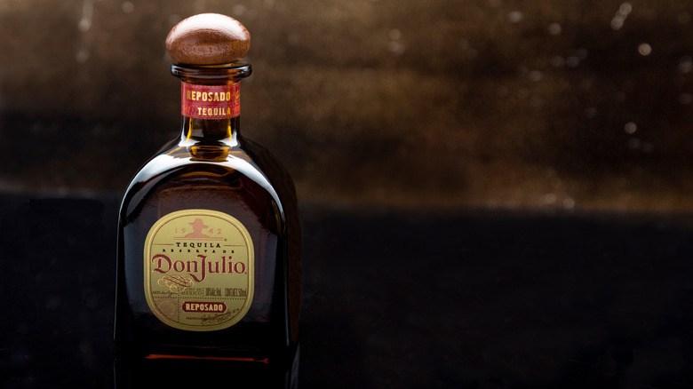 Bottle of Don Julio tequila