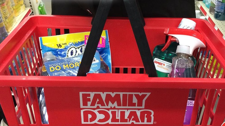 Family Dollar basket