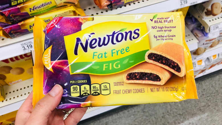 Fig Newton package in store