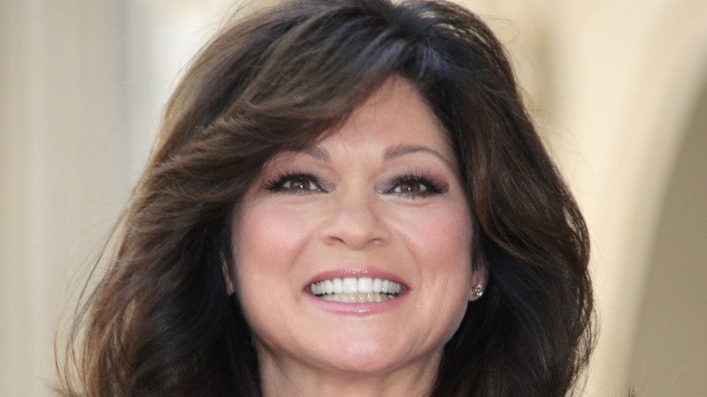 Close up of Valerie Bertinelli smiling 