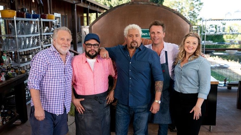 carl ruiz with other chefs