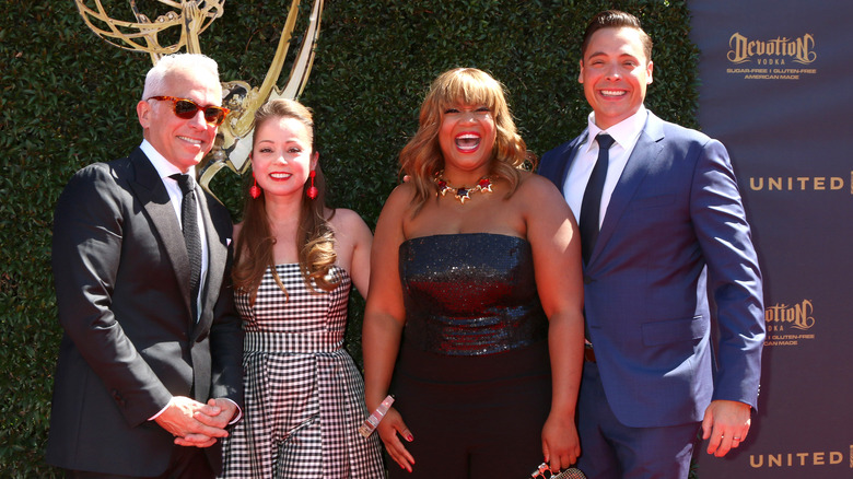 Geoffrey Zakarian, Marcela Valladolid, Sunny Anderson, and Jeff Mauro