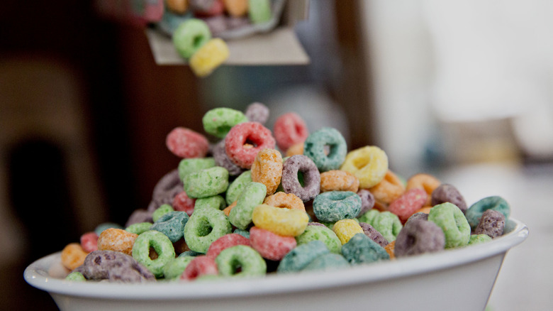 American Froot Loops are different colours than Canadian Froot