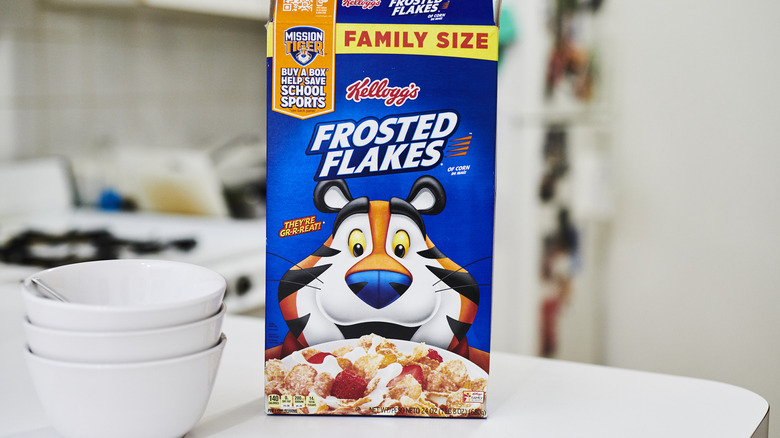 Save on Kellogg's Frosted Flakes Breakfast Cereal Chocolate w