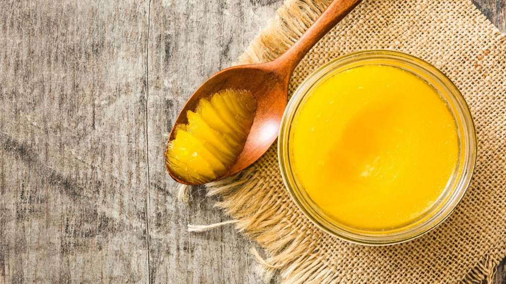 Ghee in a bowl