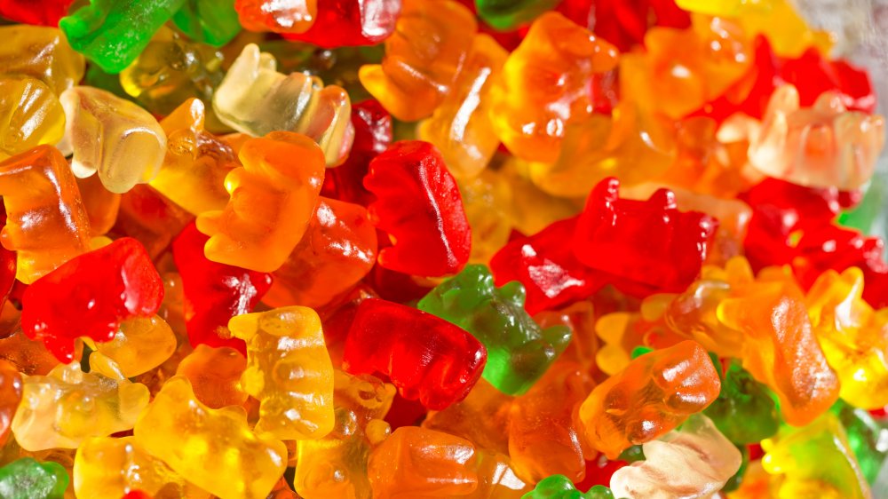 Assorted gummy bears