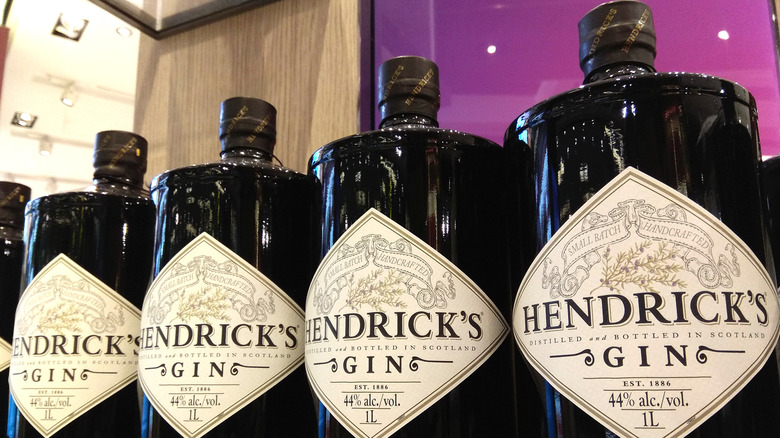 Hendrick's Gin Bottles