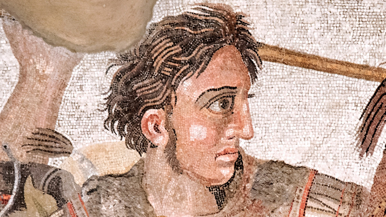 Mosaic of Alexander the great