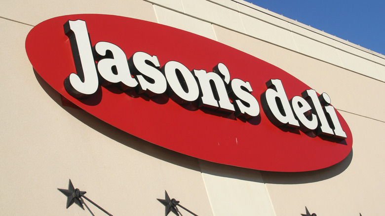 Jason's Deli outside sign