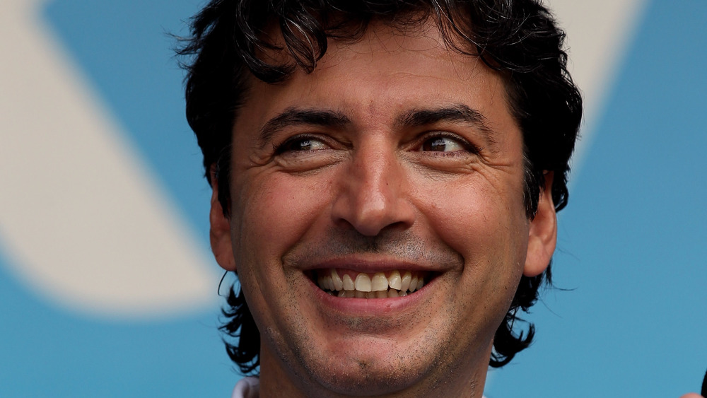 A portrait shot of chef Jean-Christophe Novelli