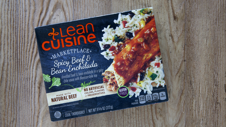 three different lean cuisine frozen meals