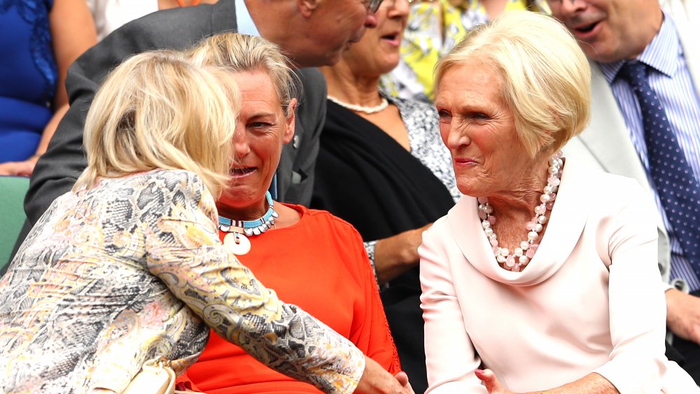 Mary Berry at Wimbledon