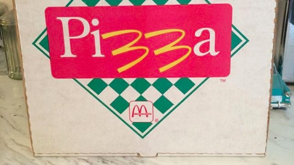 McDonald's Pizza box