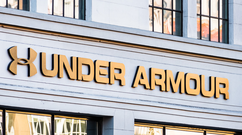 Under Armour headquarters sign