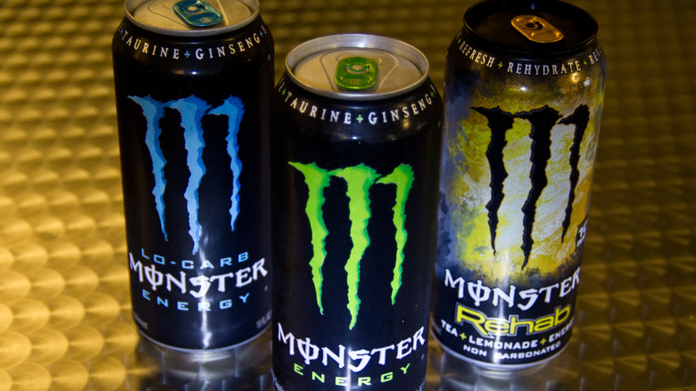 Monster energy drinks