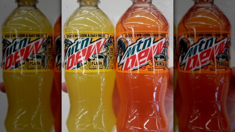 Baja Blast soda flavors