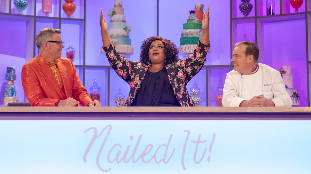 Nicole Byer and Jacques Torres