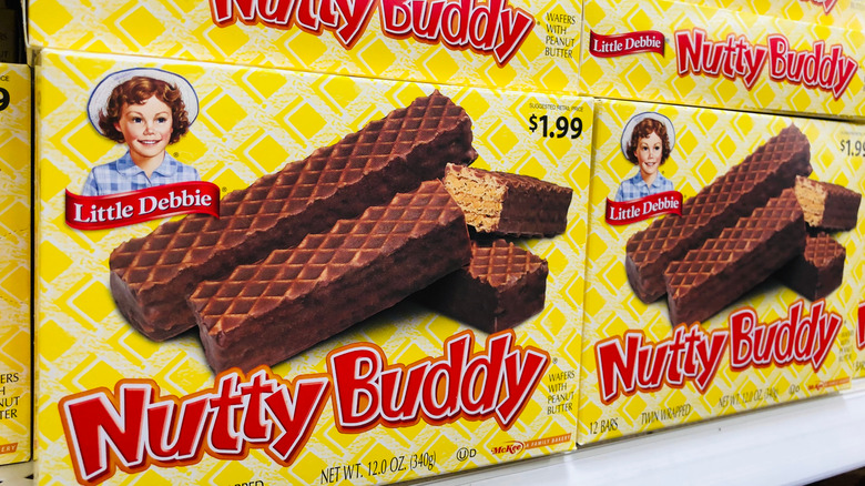 Boxes of Nutty Buddy Bars