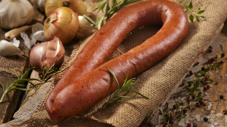 Burger from Omaha Steaks