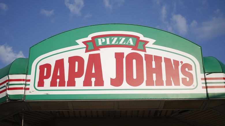 Papa John's pizza restaurant
