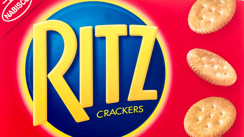 ritz cracker logo on red box