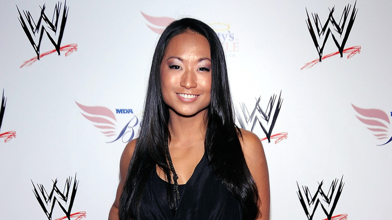 Gail Kim attends WWE event