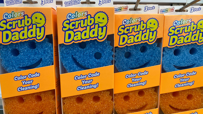 Scrub Daddy - Colors - Scratch Free - Pack of 4