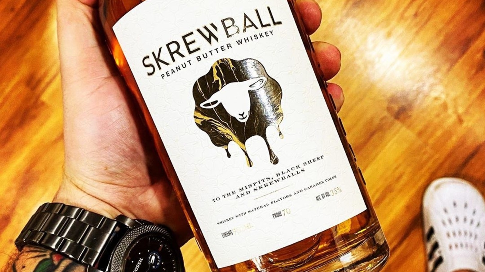 The Untold Truth Of Skrewball Peanut Butter Whiskey