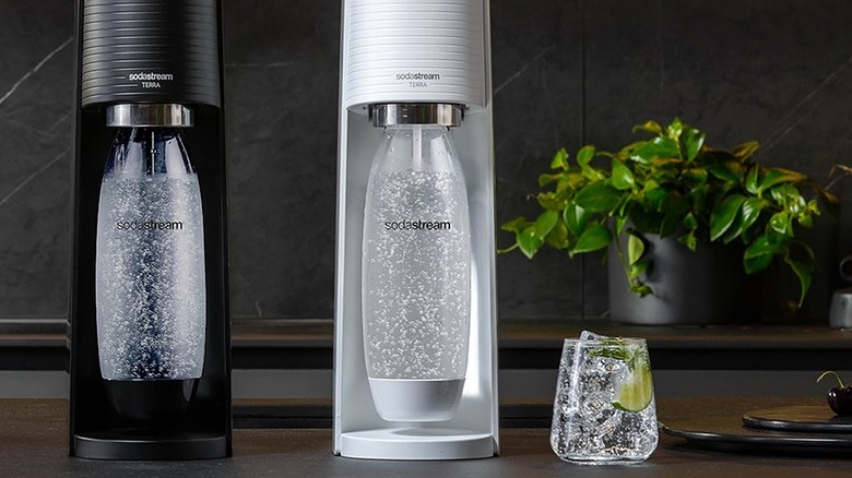 two SodaStream machines