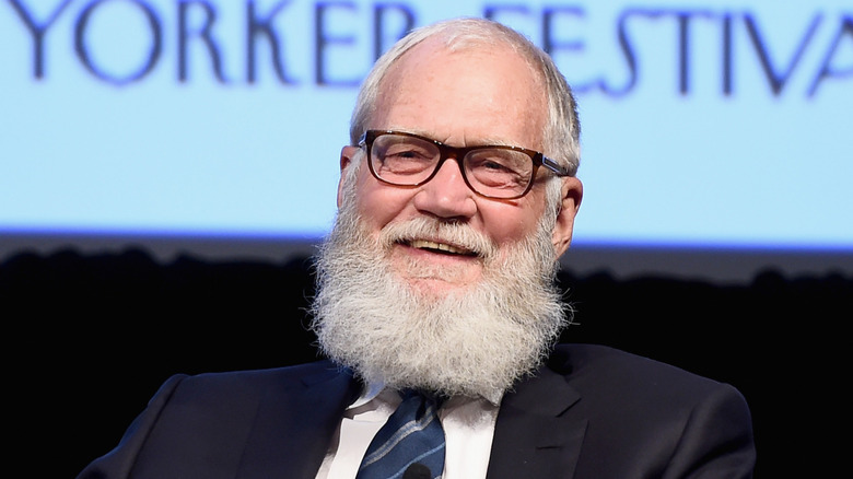 david letterman on stage