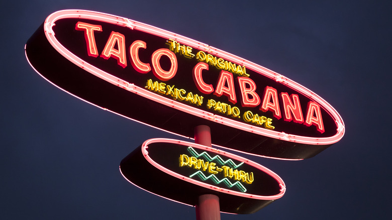 Taco Cabana sign