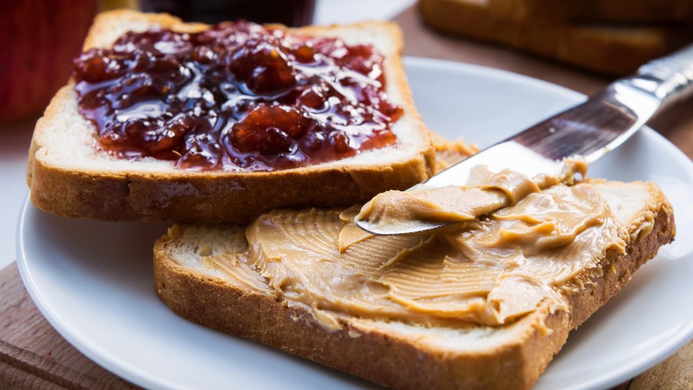 Facebook. peanut butter and jelly sandwich. 