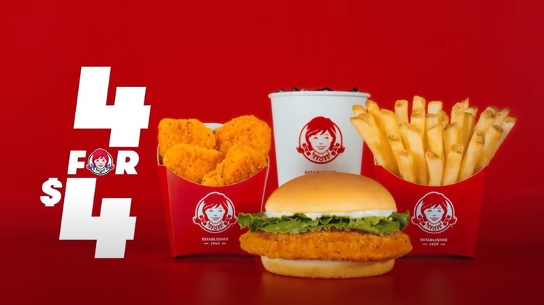 Wendy's 4 for $4 commercial