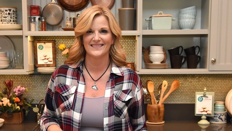 Trisha Yearwood smiling in the kitchen