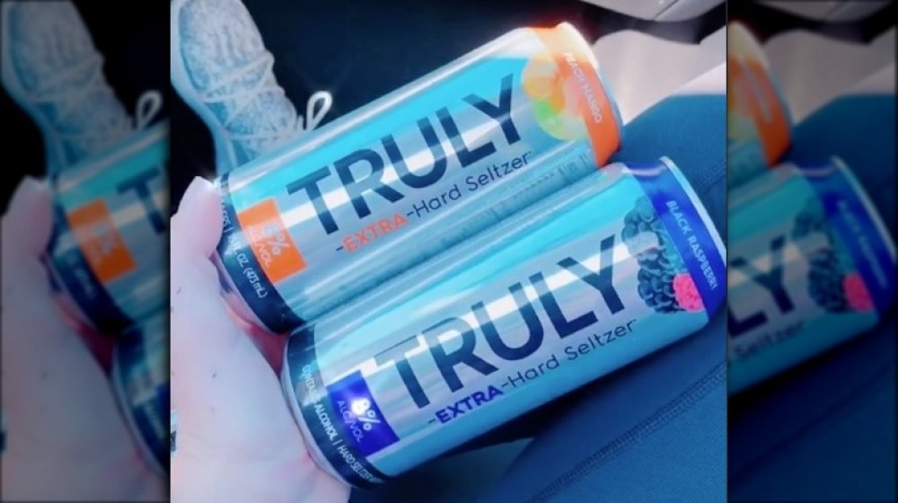 truly extra hard seltzer on tiktok