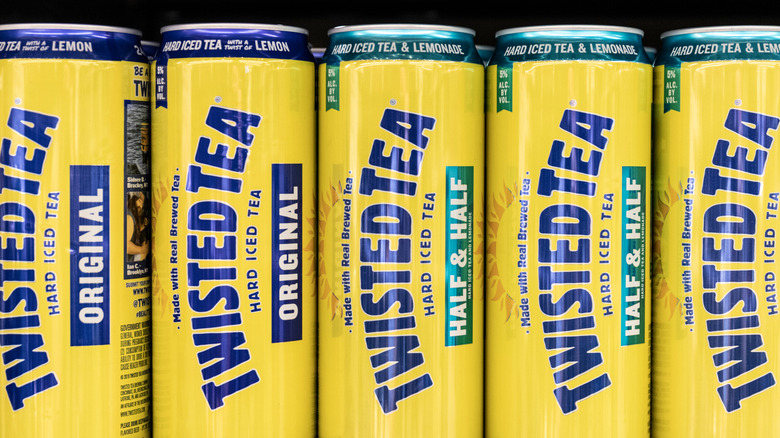Twisted Tea Cans
