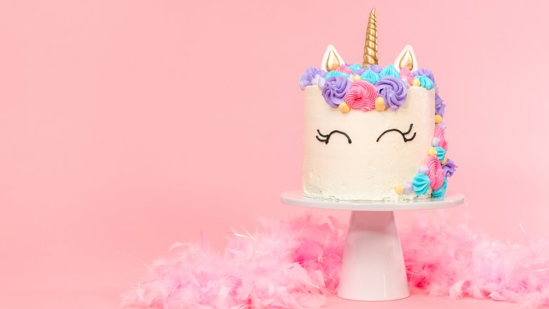 unicorn birthday cake 