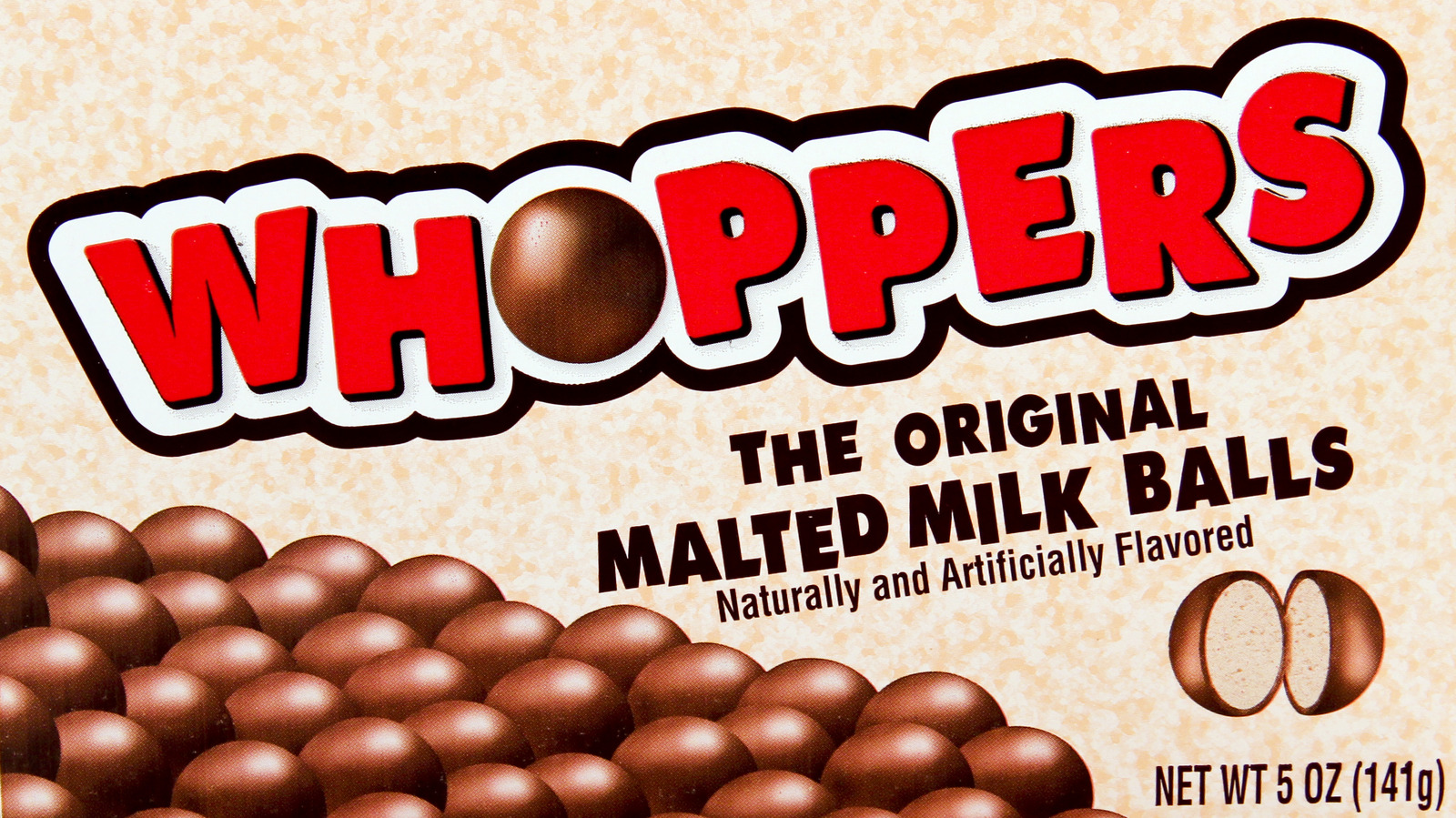 Whoppers Malted Milk Balls Candy, Box 5 oz 