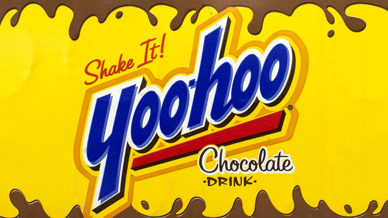 A box of Yoo-Hoo