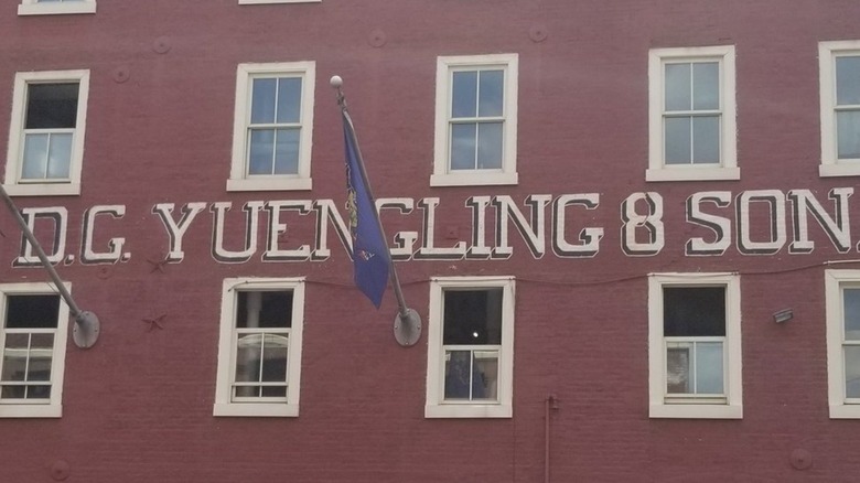 sign at Yuengling brewery