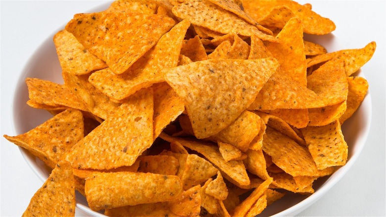 Doritos in bowl