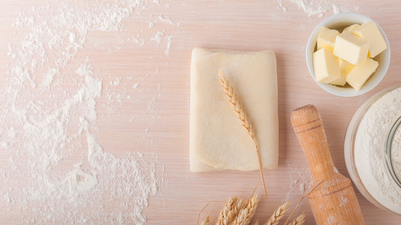 Puff pastry dough