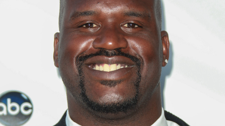 Shaquille O'Neal smiling