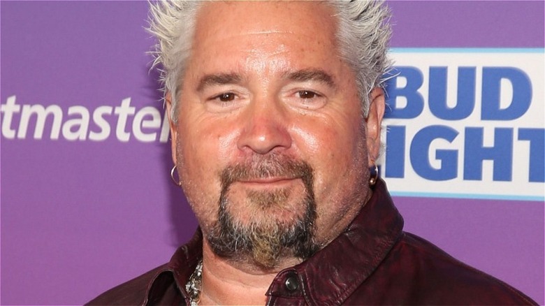 Close up of Guy Fieri